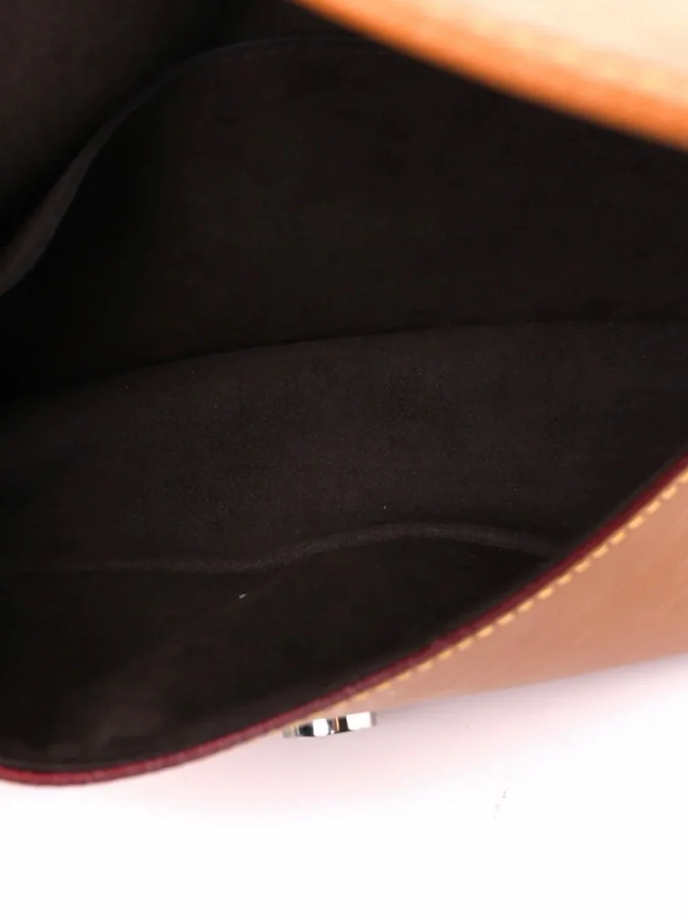 Louis Vuitton Orange/Tan Epi Leather Crossbody with LV Logo - Picture 5 of 8